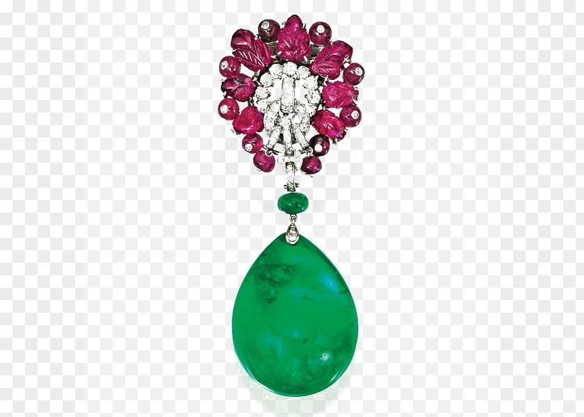 Emerald Earrings Earring Brooch Diamond Jewellery PNG