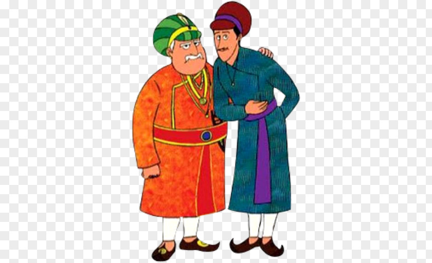 Merchant Cartoon Emperor Akbar Mughal Empire Short Story Moral Stories PNG