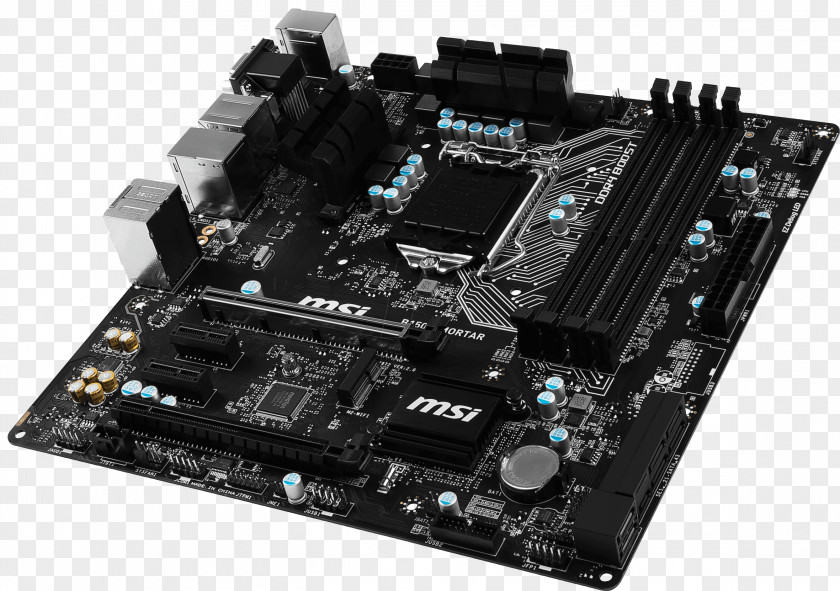 Motherboard LGA 1151 MSI B150M Mortar MicroATX PNG