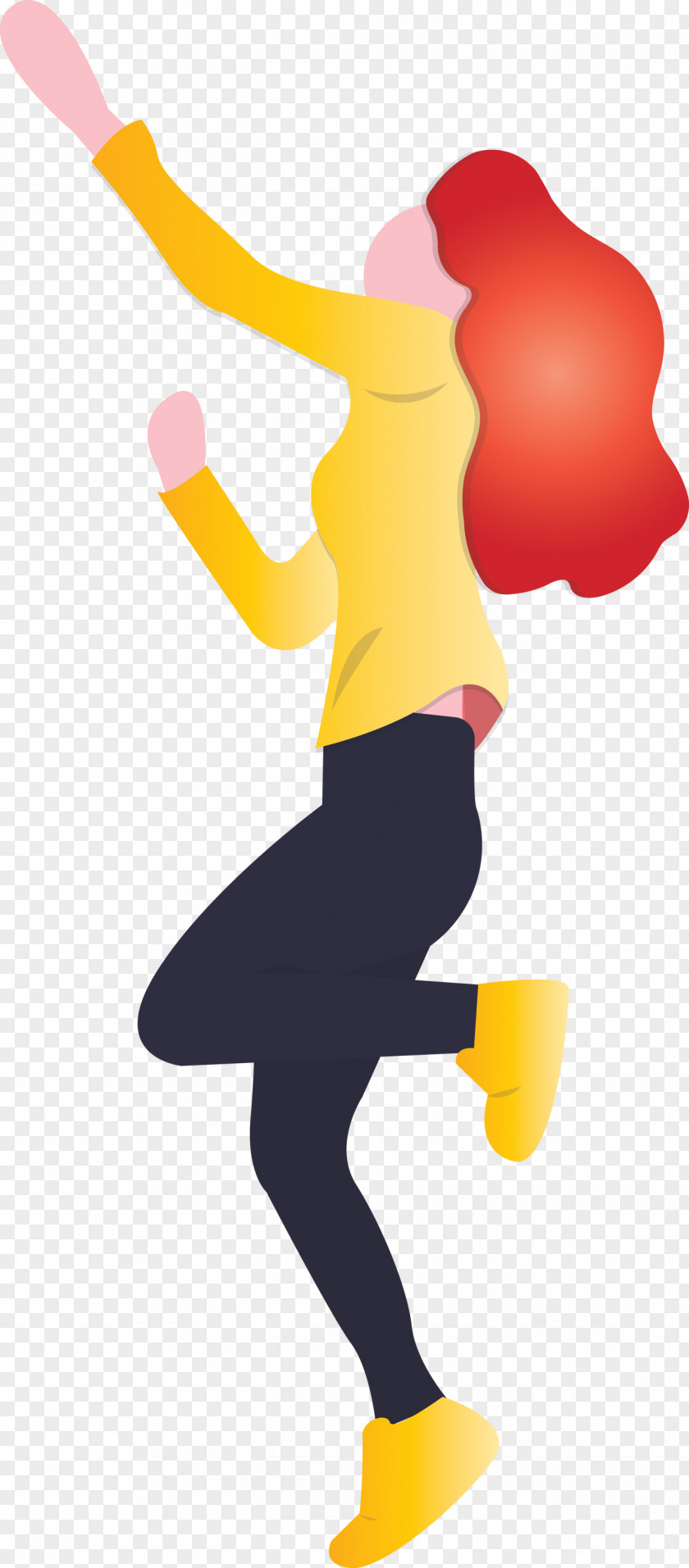 Throwing A Ball Dance Running PNG