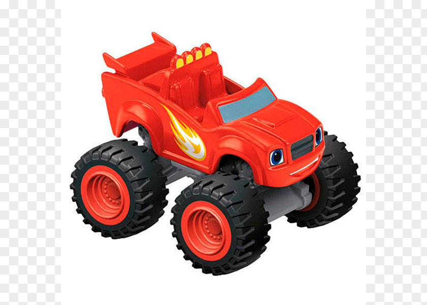 Toy Fisher-Price Blaze And The Monster Machines Darington Nickelodeon Die-cast PNG