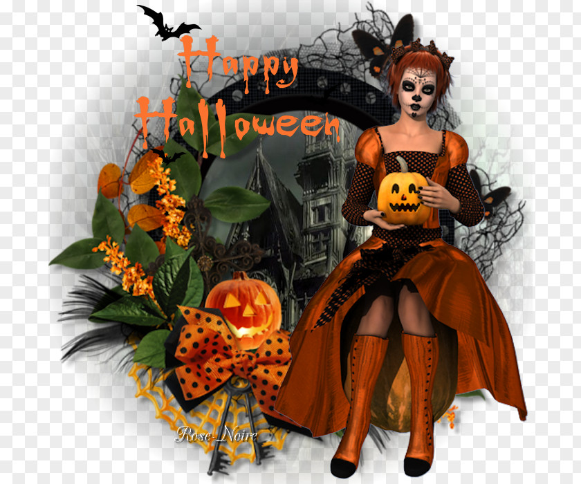 Flower Halloween PNG