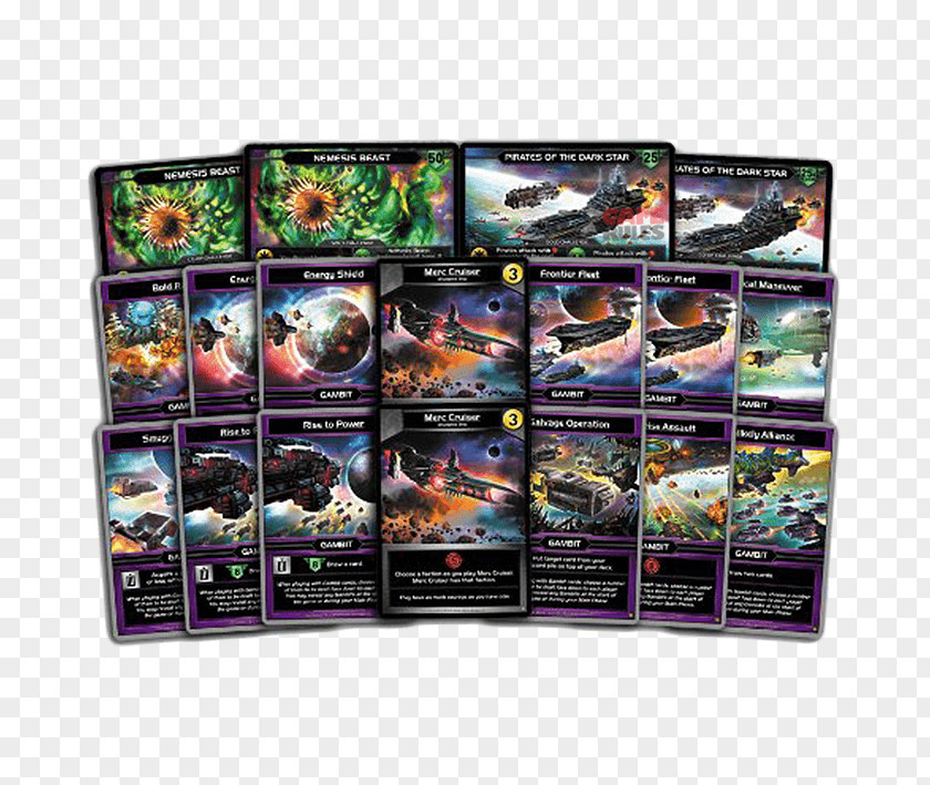 Gambit Star Realms Set Card Game Board PNG