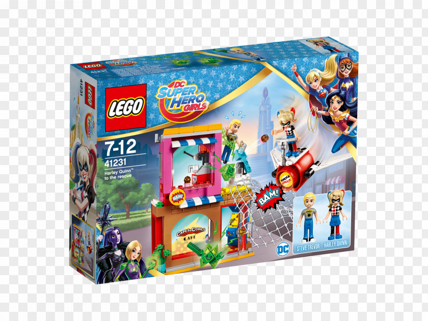 Harley Quinn LEGO 41231 DC Super Hero Girls To The Rescue Lego Batman 2: Heroes Batgirl Toy PNG