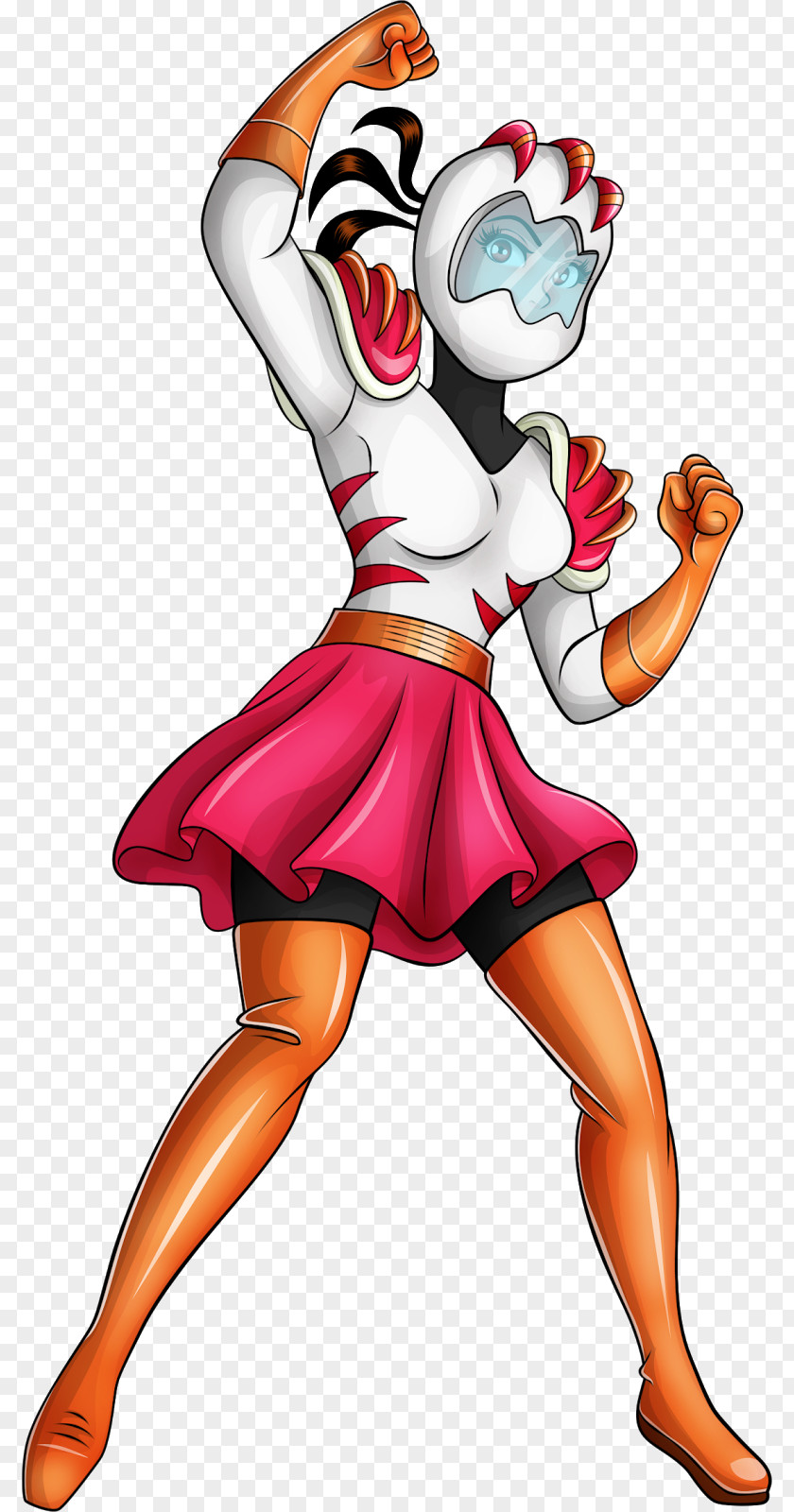 Monica Teen Smudge Drawing Art PNG