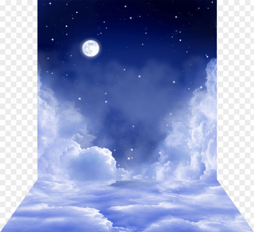 Moonlit Night Image Moonlight Sky PNG