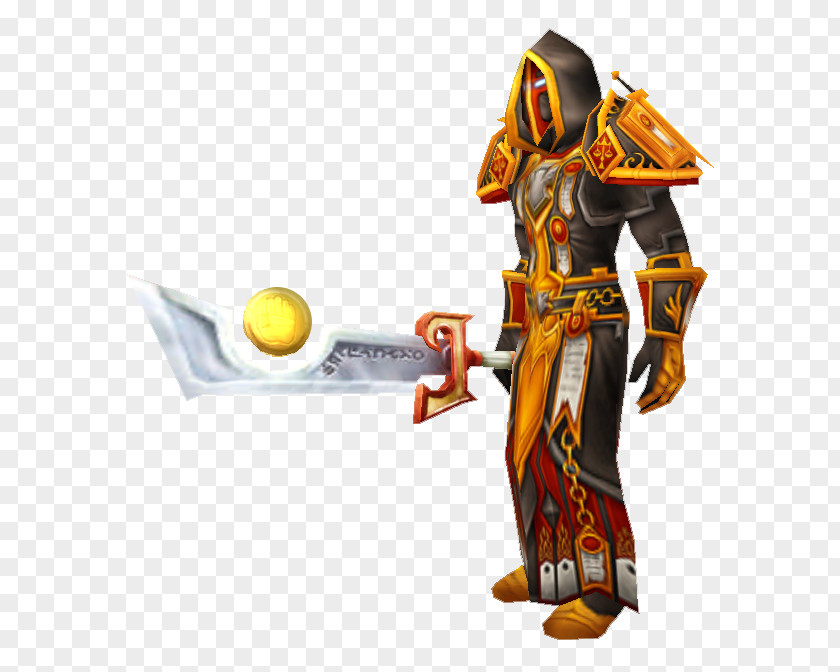 Orange Warcraft Elf Cartoon PNG