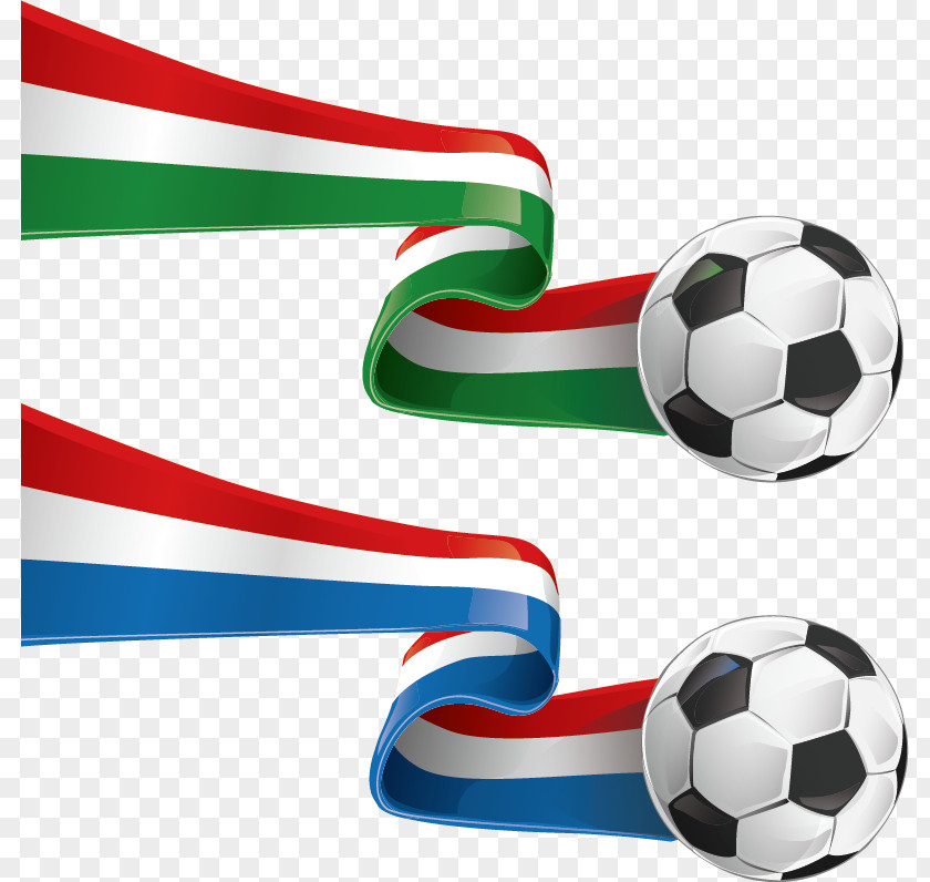 Dynamic Ribbon Flag Football Stock Photography Royalty-free Clip Art PNG