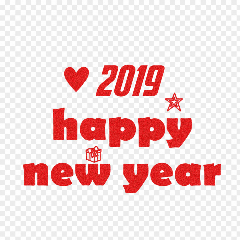 Happy New Year 2019 Wishes . PNG