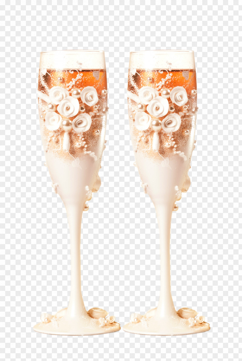 Rose Wine Glass Material Without Matting Champagne PNG