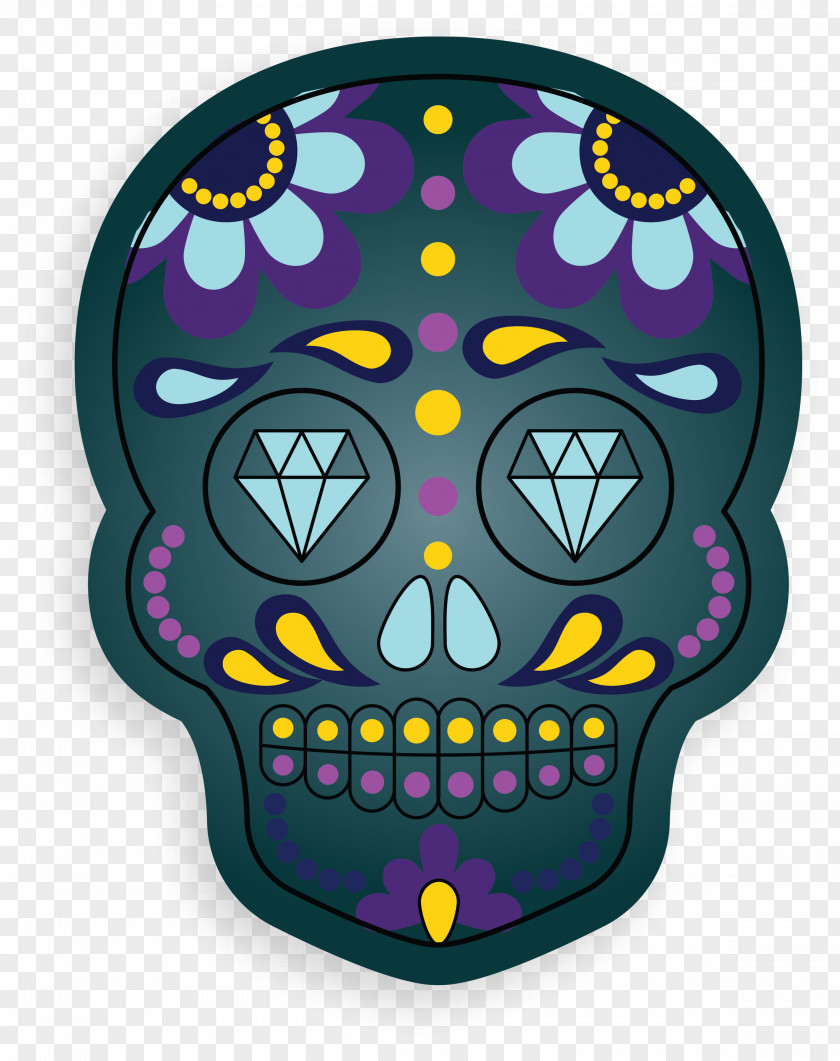 Skull Mexico PNG