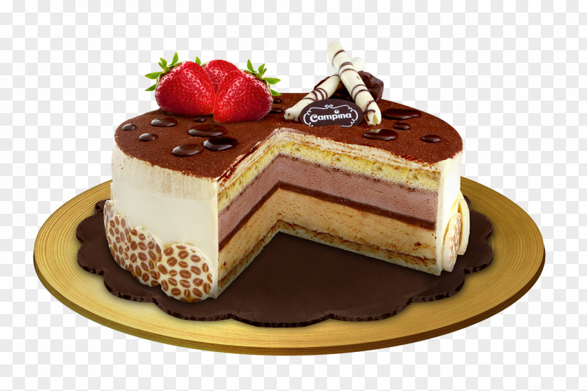 Opera Ice Cream Cake Torte Tart PNG