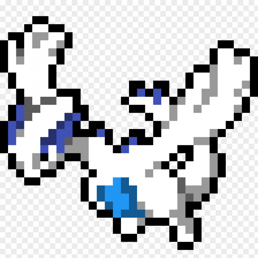 Pokemon Lugia Pixel Art Pokémon PNG