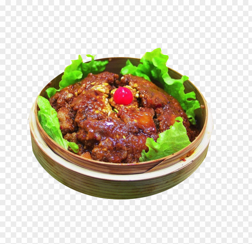 Product, Lettuce, Glutinous Rice, Steamed Spareribs Asian Cuisine Spare Ribs Barbecue Grill Steaming Rice PNG
