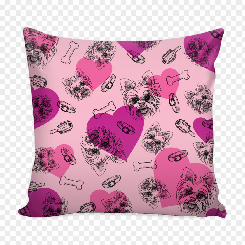 Throw Pillows Cushion Pink M PNG
