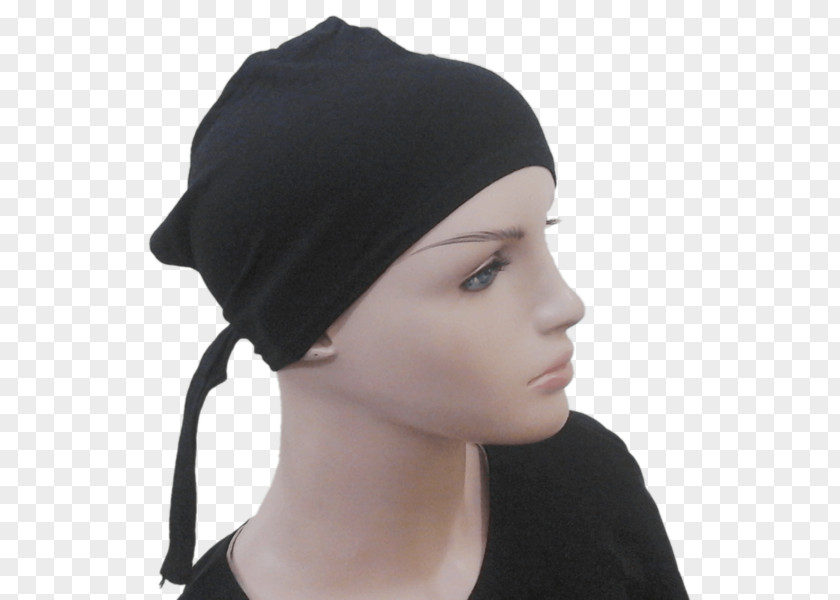 Beanie Knit Cap Bonnet Hijab Cotton PNG