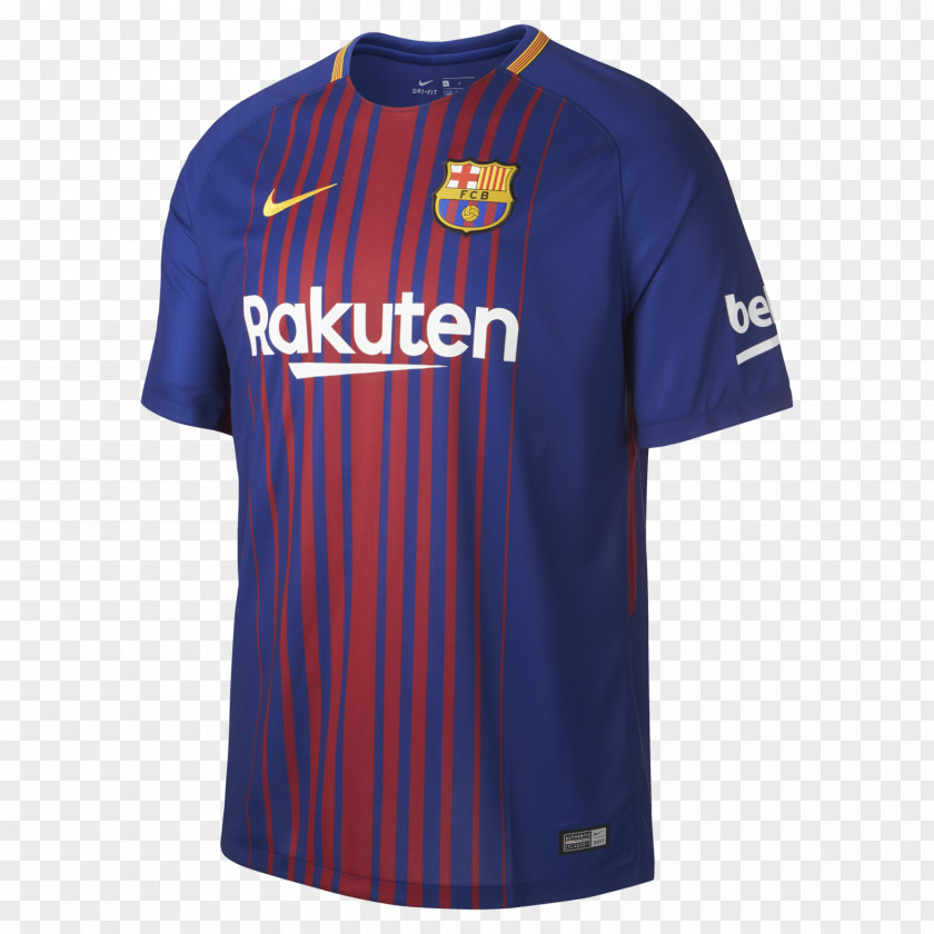 Fc Barcelona FC T-shirt Sports Fan Jersey 2017–18 La Liga Football PNG