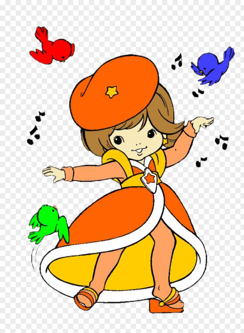 Orange Rainbow Color Child Red PNG