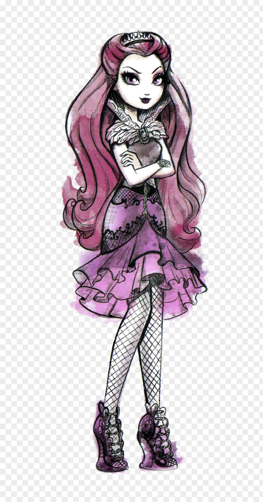 Queen Ever After High Fan Art Character PNG