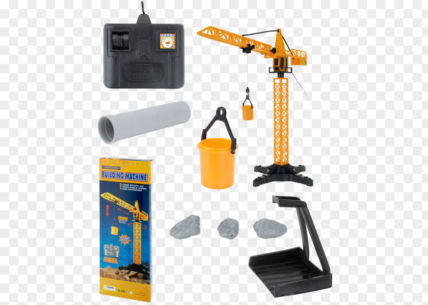 Toy Crane Plastic Game Architectural Engineering PNG