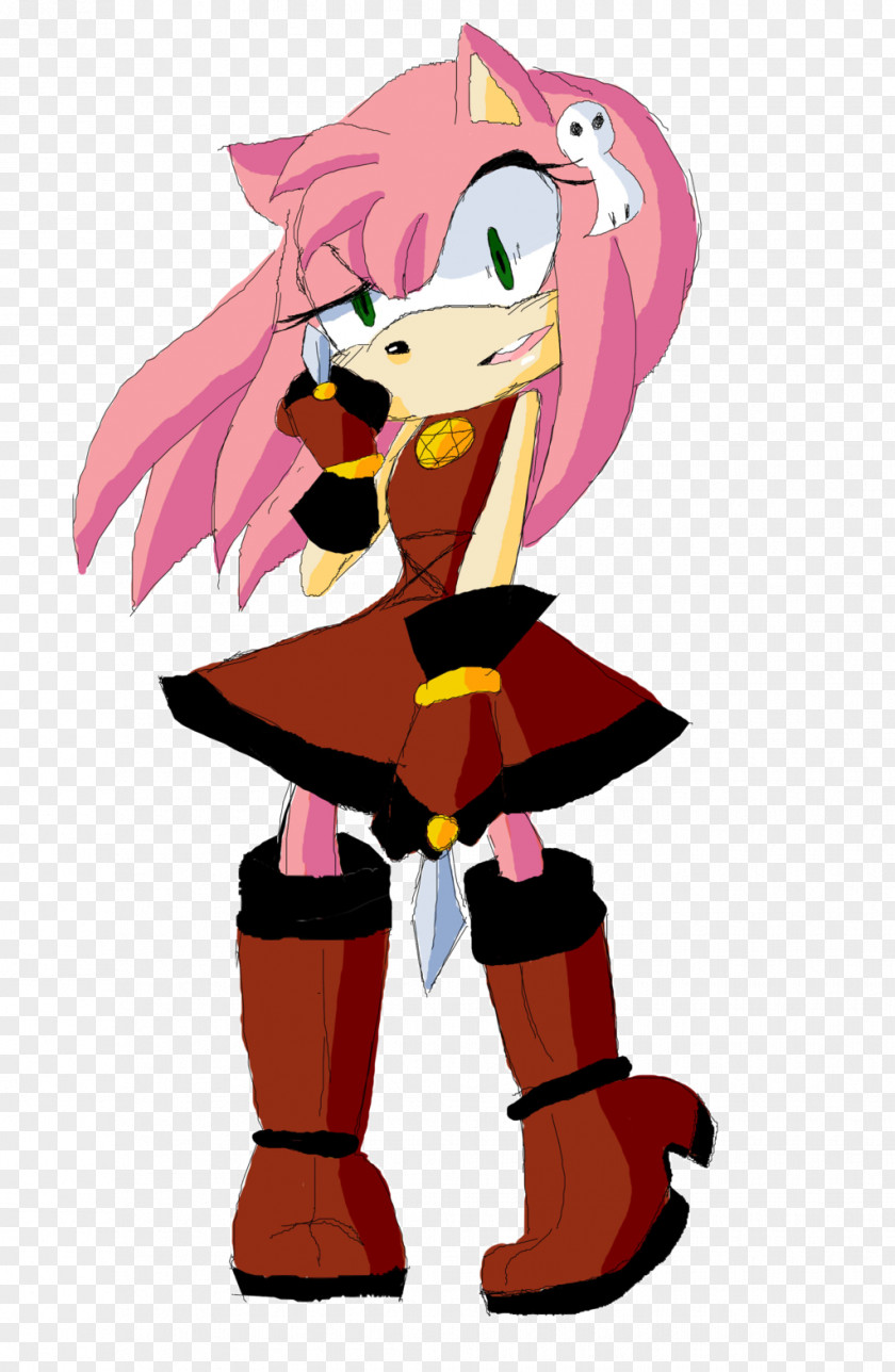 Amy Rose Drawing Creepypasta PNG