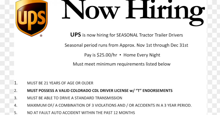 Application For Employment Commercial Driver's License Truck Driver Document Entomology PNG