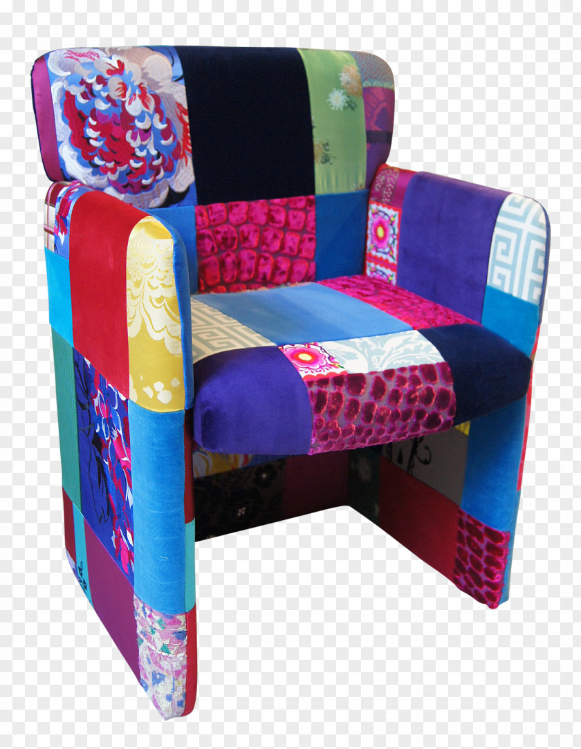 Car Seat Chair Patchwork PNG
