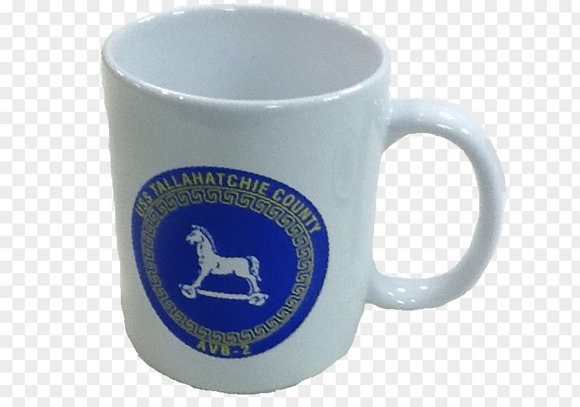 Coffee Cup Countdown 5 Days Ship USS Tallahatchie County Ceramic Mug PNG