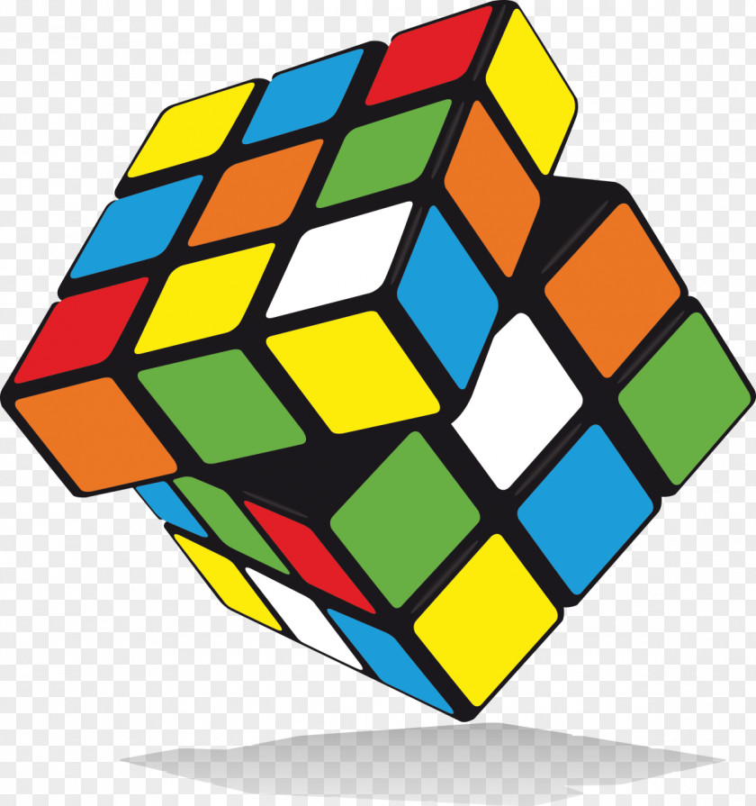 Cube Rubik's Puzzle Three-dimensional Space PNG