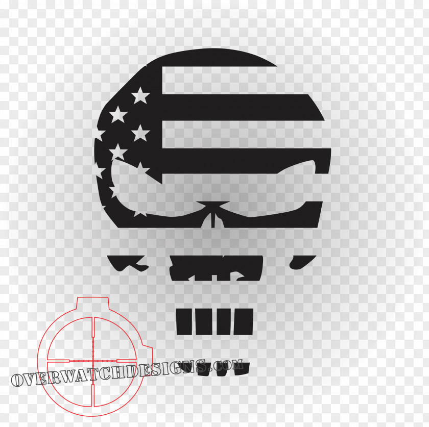 Decals Punisher Flag Of The United States Decal Sticker PNG