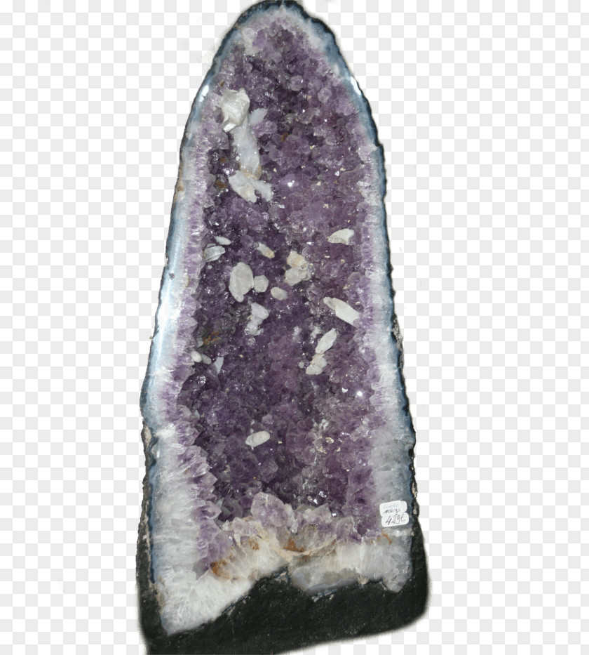 Amethyst Mineral Violet Purple Gemstone PNG