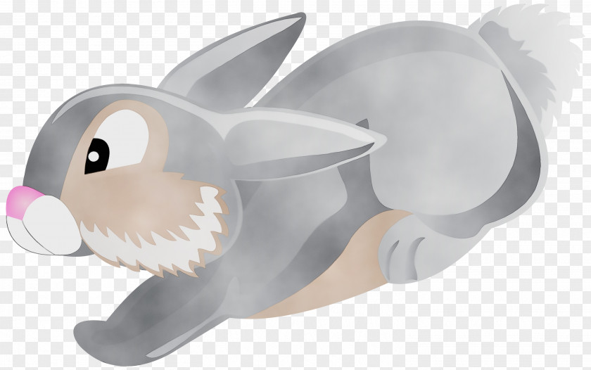 Animal Figure Hare Watercolor PNG