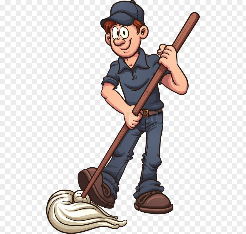 Cartoon Church Clip Art Janitor Vector Graphics Illustration Cleaner PNG