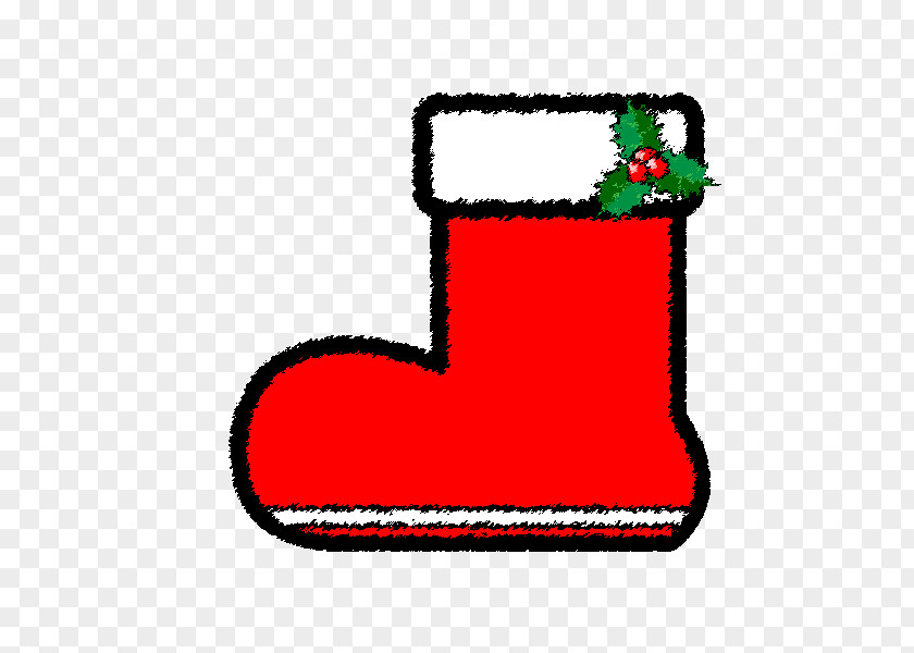Fashion Boot Santa Claus Christmas Stockings クリスマスプレゼント PNG