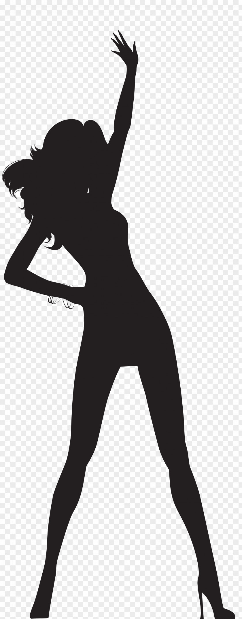 Dancing Woman Silhouette Transparent Clip Art Image Dance PNG