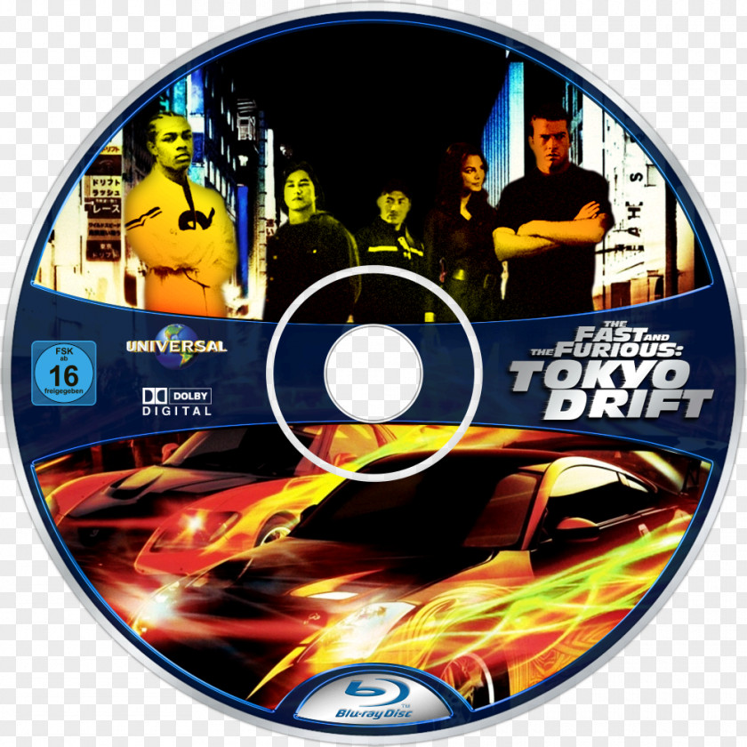 Fast And Furious The Furious: Tokyo Drift STXE6FIN GR EUR DVD Product PNG