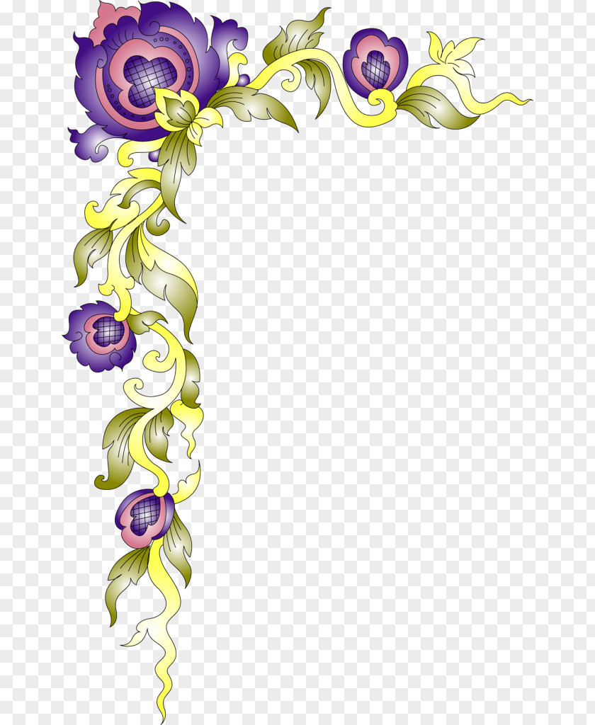 Floral Design Art PNG