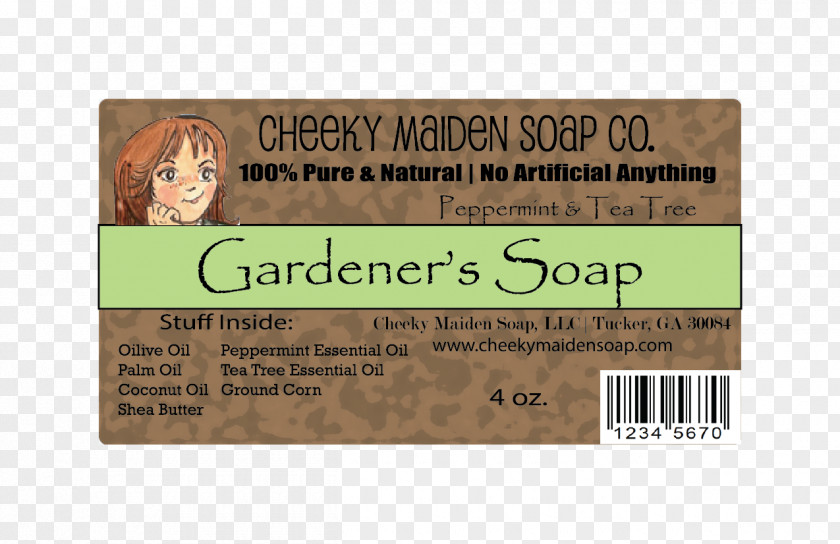 Gardeners Brand Font PNG