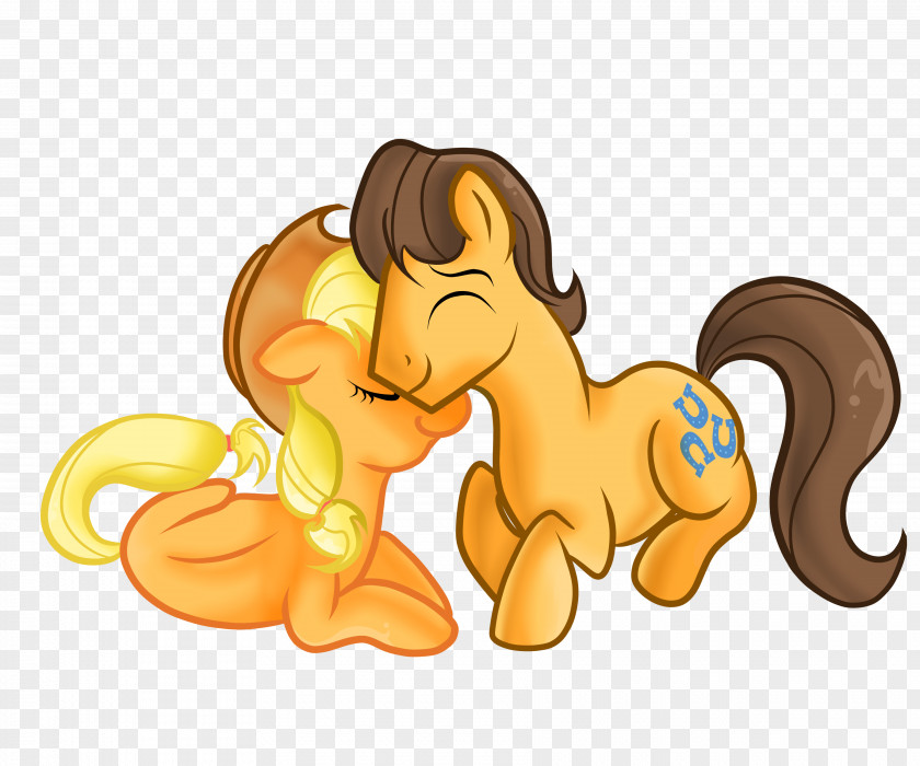 Horseshoe Applejack Caramel Apple Pony PNG