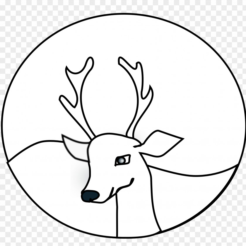 Iras Cliparts Reindeer Coloring Book Clip Art PNG