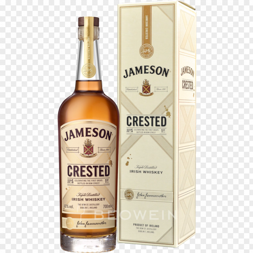 Jameson Irish Whiskey Blended Single Malt Whisky PNG