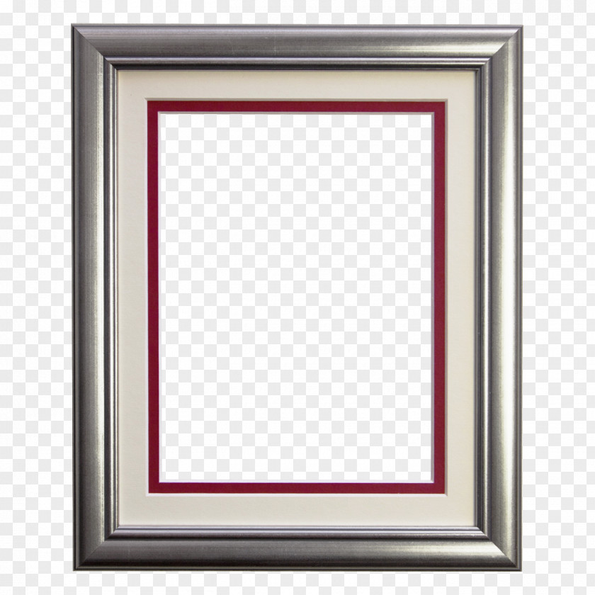 Silver Frame Picture Frames Window Mirror KunstSpiegel.nl Work Of Art PNG