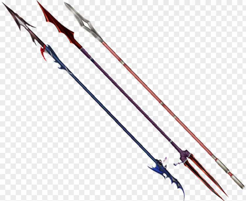 Spear Dissidia Final Fantasy NT Weapon Holy Lance PNG