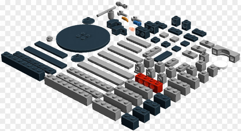 Turntable Parts LEGO Digital Designer Turntablism Phonograph Technics PNG