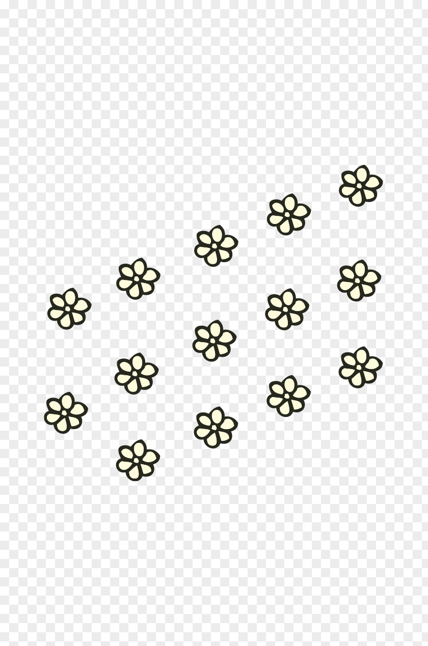 Vector Pencil Drawing Flower PNG