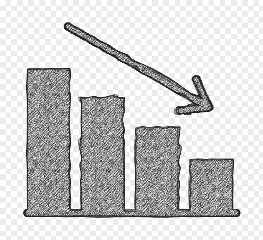 Business Set Icon Graph PNG