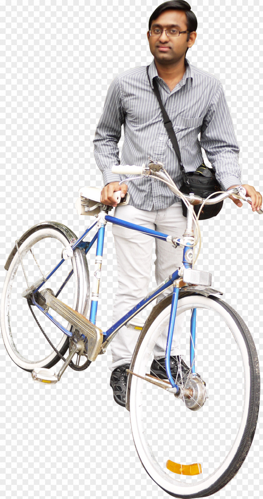 Man With Bicycle Image Cycling PNG