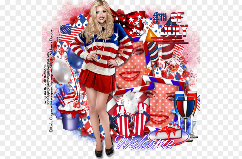United States Cheerleading Uniforms Flag Of The Independence Day Costume PNG