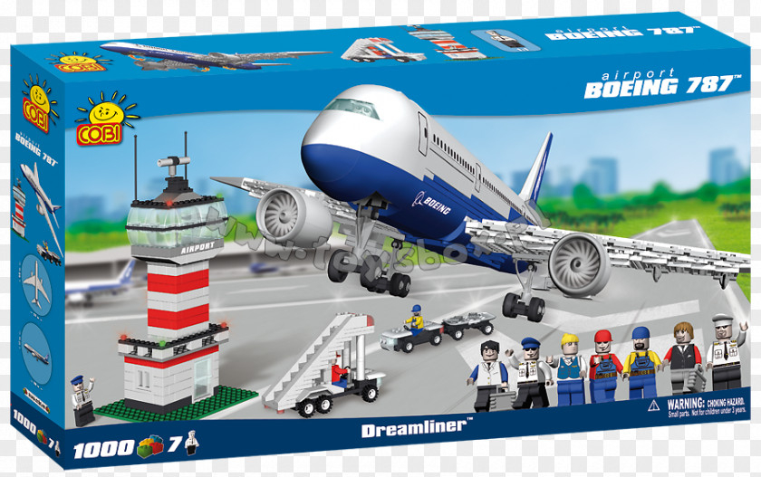Airplane Wide-body Aircraft Boeing 787 Dreamliner 777 Cobi PNG