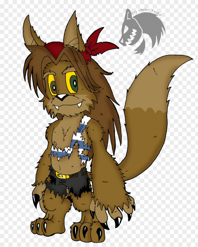 Cat Young Werewolf Drawing Cartoon PNG